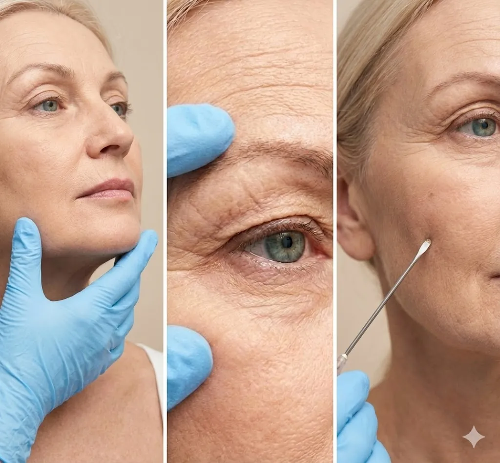 Detalle de otros procedimientos complementarios como bichectomia o lip lift.