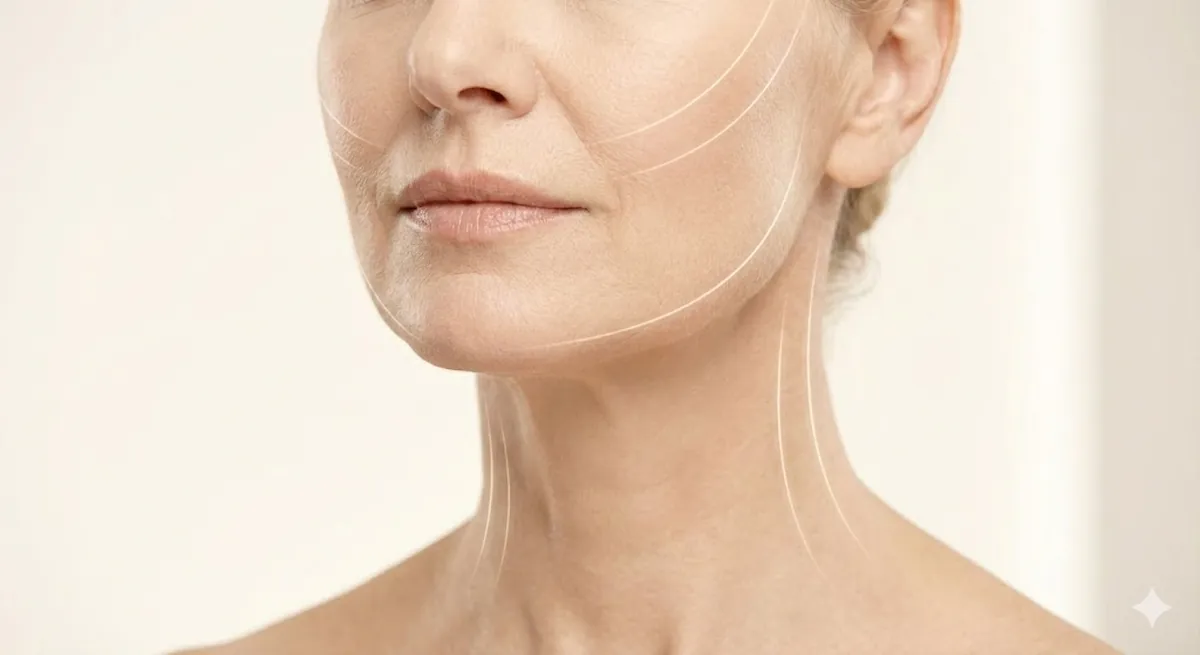 Cirugía de lifting de cuello para eliminar papada y definir el ángulo mandibular.